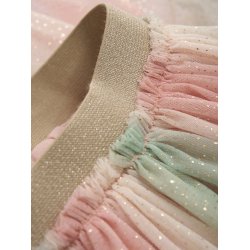 Minymo Nederdel Skirt Glitter Peach Beige