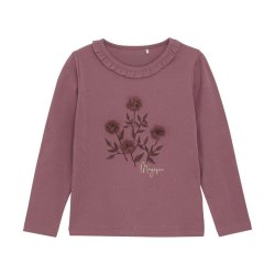 Minymo T-shirt LS Deco Rose