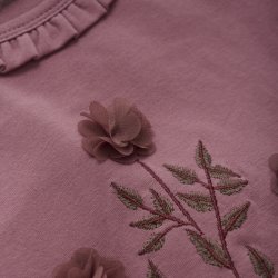 Minymo T-shirt LS Deco Rose