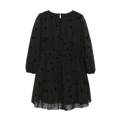 Minymo Kjole LS Flock Tap Shoe