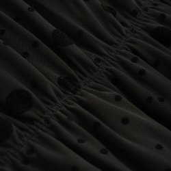 Minymo Kjole LS Flock Tap Shoe