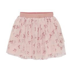 Minymo Nederdel Skirt Glitter AOP Rosen Quartz