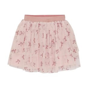 Minymo Nederdel Skirt Glitter AOP Rosen Quartz