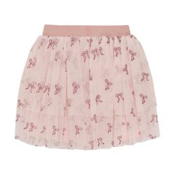 Minymo Nederdel Skirt Glitter AOP Rosen Quartz