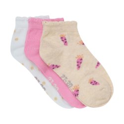 Minymo Footies 3-pak Azalea Pink