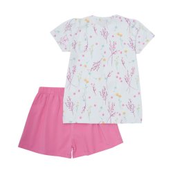 Minymo T-shirt + Shorts st AOP Wan Blue