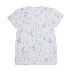 Minymo T-shirt + Shorts st AOP Wan Blue