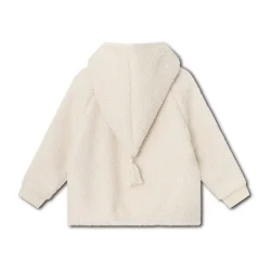 Mini A Ture Fleecejakke MatLiff Teddyfleece Angora Cream