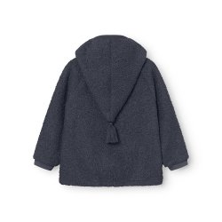 Mini A Ture Fleecejakke MatLiff Teddyfleece Ombre Blue