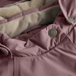 Mini A Ture Vinterjakke Wang Peppercorn Plum