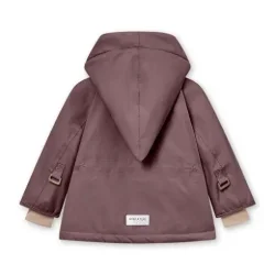 Mini A Ture Vinterjakke Wang Peppercorn Plum