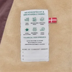 Mini A Ture Vinterjakke Wang Peppercorn Plum