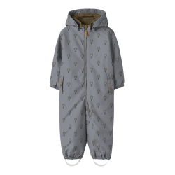 Lil' Atelier Flyverdragt Mini Snow10 Suit AOP Sleet