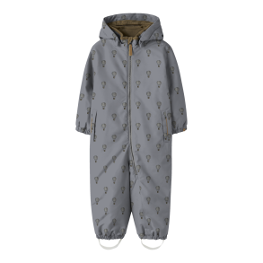 Lil' Atelier Flyverdragt Mini Snow10 Suit AOP Sleet