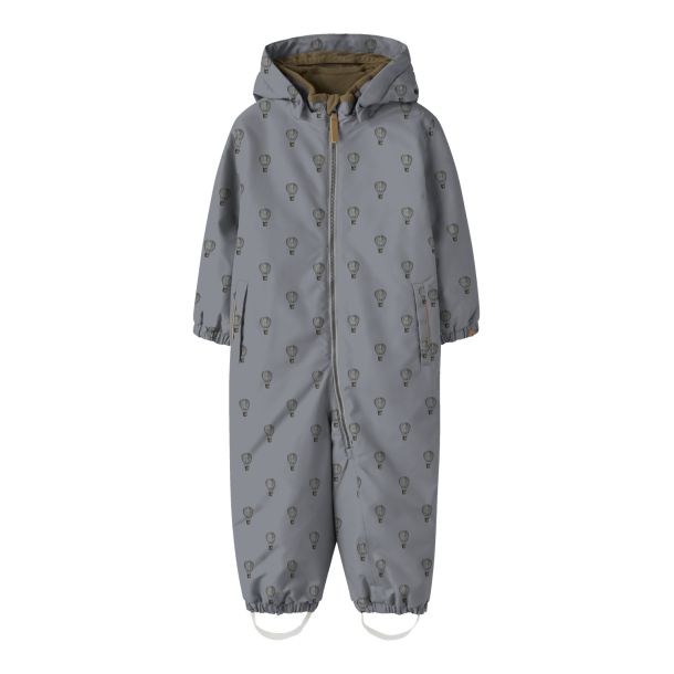 Lil' Atelier Flyverdragt Mini Snow10 Suit AOP Sleet