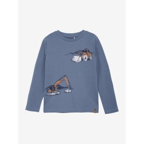 Minymo T-shirt LS China Blue