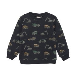 Minymo Sweatshirt LS AOP Dark Navy