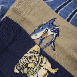 Minymo Footies 3-pak Blue Nights