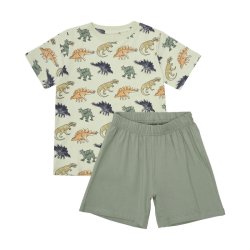Minymo T-shirt + Shorts st AOP Sea Spray