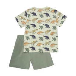 Minymo T-shirt + Shorts st AOP Sea Spray