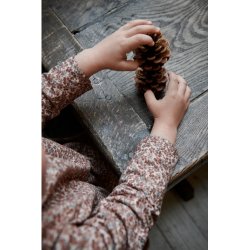 Wheat Kjole Junior Aima Pale Lilac Flowers