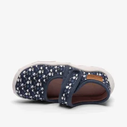 Bisgaard Hjemmesko Maddy Wild Flower Blue