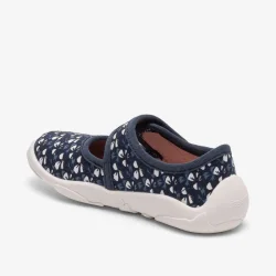 Bisgaard Hjemmesko Maddy Wild Flower Blue