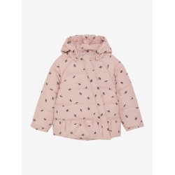 Minymo Vinterjakke Quilted AOP Mellow Rose