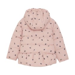 Minymo Vinterjakke Quilted AOP Mellow Rose