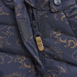 Minymo Vinterjakke Quilted AOP Parisian Night