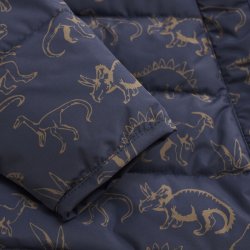 Minymo Vinterjakke Quilted AOP Parisian Night