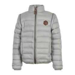 Mikk-Line 2i1 Jakke og vest Neutral gray