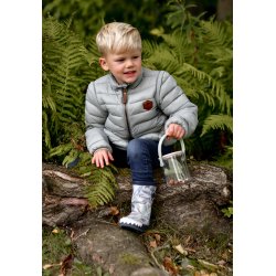 Mikk-Line 2i1 Jakke og vest Neutral gray