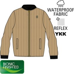 Mikk-Line Termojakke Duvet Boys Lark