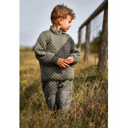 Mikk-Line Termojakke Soft Recycled Boy Dusty Olive