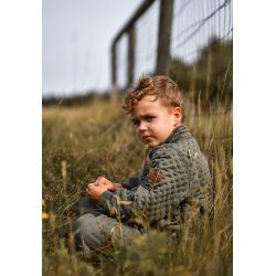 Mikk-Line Termojakke Soft Recycled Boy Dusty Olive