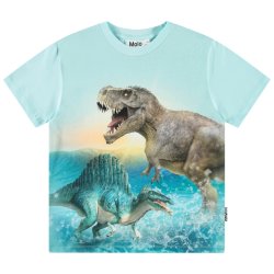 Molo T-shirt Roxo Dino Dino Splash