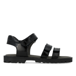 Angulus Sandal justerbar med velcro Black