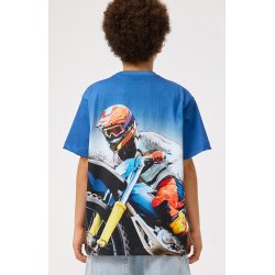 Molo T-shirt SS Riley Big MC Blue