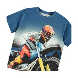 Molo T-shirt SS Riley Big MC Blue