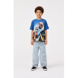 Molo T-shirt SS Riley Big MC Blue