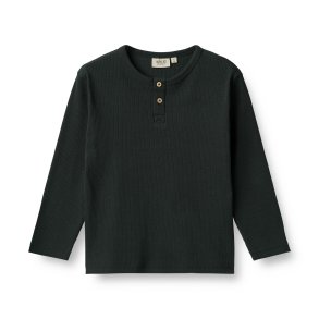 Wheat t-shirt LS Morris Navy