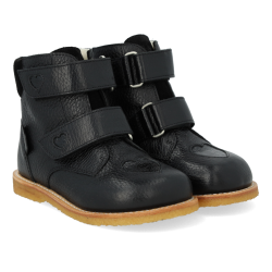 Angulus Vinterst�vle TEX med Uldfoer Hjerte Black