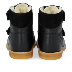 Angulus Vinterst�vle TEX med Uldfoer Hjerte Black