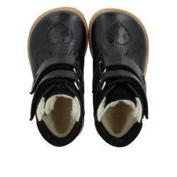 Angulus Vinterst�vle TEX med Uldfoer Hjerte Black