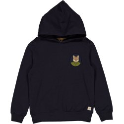 Wheat Sweatshirt Fox Badge Midnight Blue