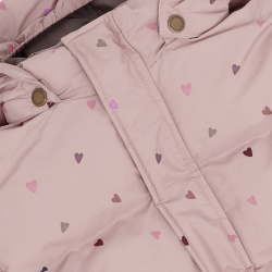 EN FANT Vinterjakke Kids Quilt AOP Adope Rose