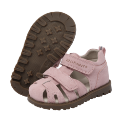 En Fant Sandal Velcro Sepia Rose