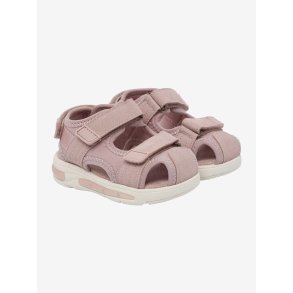 En Fant Sandal Velcro Light m. LED lys Sepia Rose
