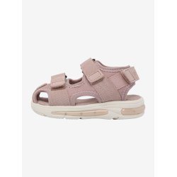 En Fant Sandal Velcro Light m. LED lys Sepia Rose